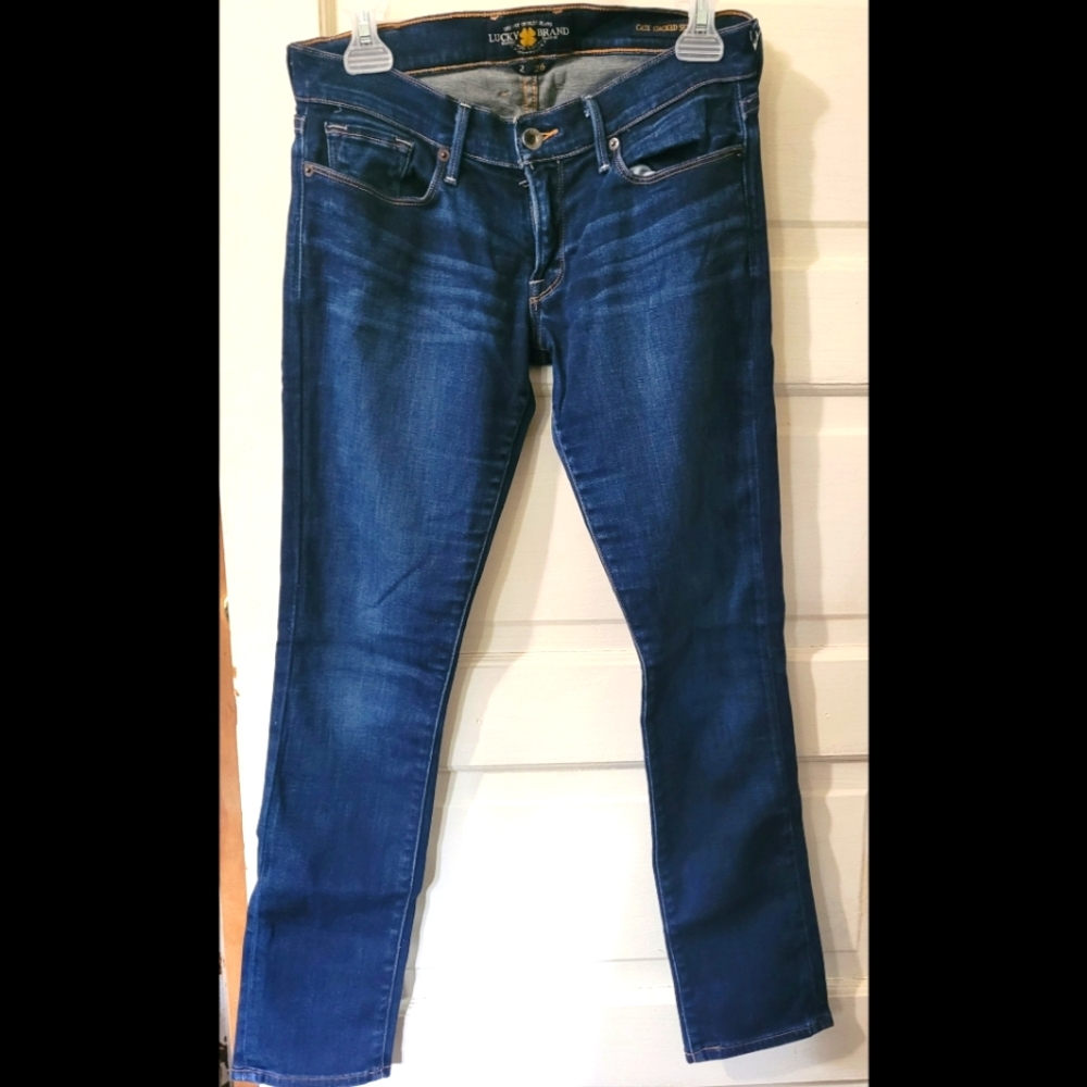 Lucky Brand Cate straight skinny jeans 2/26